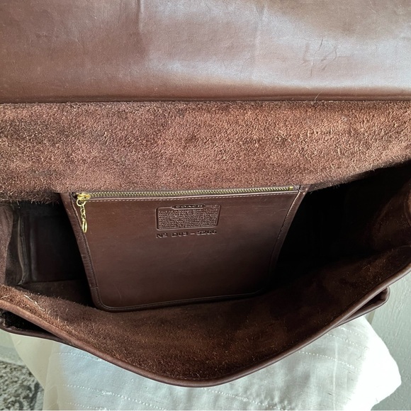 Coach Vintage Y2K Beekman Briefcase 5266 in Mahogany - Picture 6 of 12